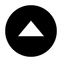 иконка bxs caret up circle, bxs, caret, up, стрелка вверх, circle