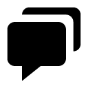 иконки bxs chat, bxs, chat, чат