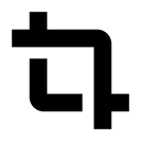 иконки bxs crop, bxs, crop, обрезать