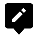 иконка bxs message edit, bxs, message, сообщение, edit, редактировать