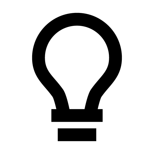 иконка bx bulb, bx, bulb, лампочка,