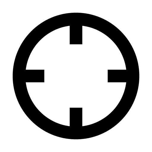 иконка bx crosshair, bx, crosshair,