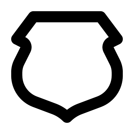 иконка bx shield, bx, shield, щит,