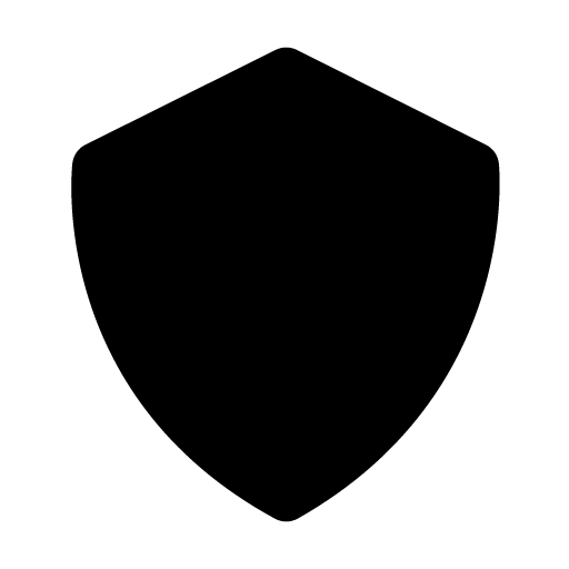 иконка bxs shield, bxs, shield, щит,