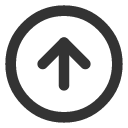 иконки arrow up circle, arrow, стрелка, up, стрелка вверх, circle