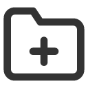 иконки folder plus, folder, папка, plus, плюс