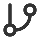 иконка git branch, git, branch