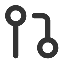 иконка git pull request, git, pull, request