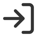 иконки log in, log, in, увеличить