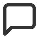 иконка message square, message, сообщение, square