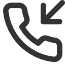 иконки phone incoming, phone, телефон, incoming