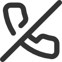 иконки phone off, phone, телефон, off