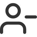 иконки user minus, user, пользователь, minus, минус