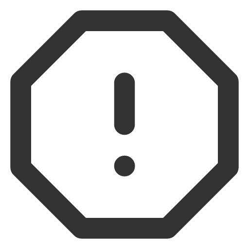 иконка alert octagon, alert, предупреждение, octagon,