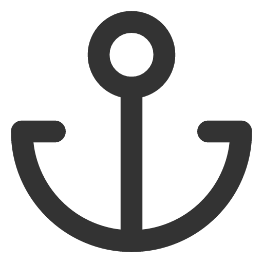 иконка anchor, якорь,