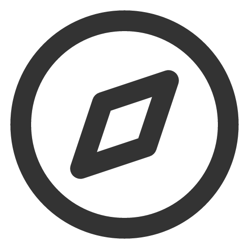 иконка compass, компас,