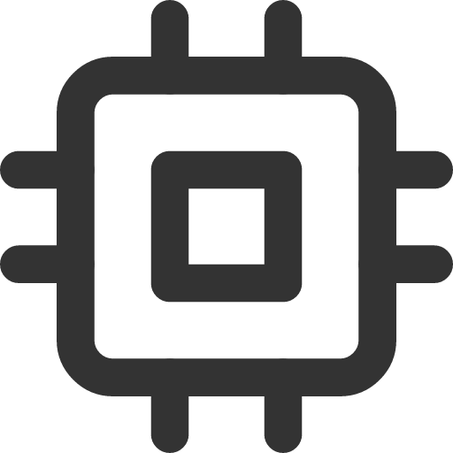 иконка cpu, чип,