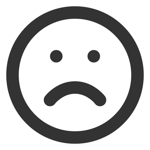 иконка frown,