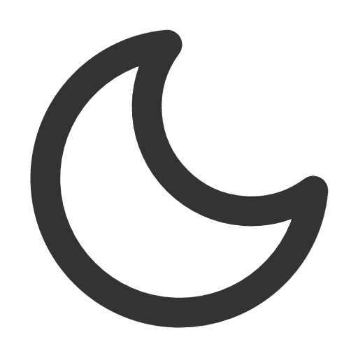 иконка moon, луна,