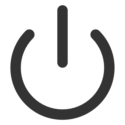 иконка power, питание,