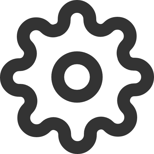 иконка settings, настройки,