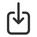 иконки arrow down on square, arrow, стрелка, down, on, вайфай, square
