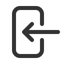 иконки arrow left end on rectangle, arrow, стрелка, left, end, on, вайфай, rectangle