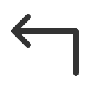 иконки arrow turn up left, arrow, стрелка, turn, вращать, up, стрелка вверх, left