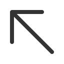 иконки arrow up left, arrow, стрелка, up, стрелка вверх, left