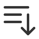 иконки bars arrow down, bars, arrow, стрелка, down