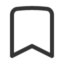 иконка bookmark, закладка