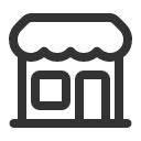 иконки building storefront, building, здание, storefront