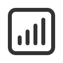 иконки chart bar square, chart, график, bar, square