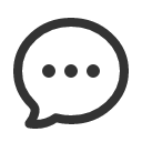 иконка chat bubble oval left ellipsis, chat, чат, bubble, oval, left, стрелка, ellipsis