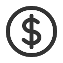 иконки currency dollar, currency, dollar, доллар
