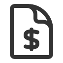иконки document currency dollar, document, документ, currency, dollar, доллар