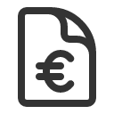 иконки document currency euro, document, документ, currency, euro, евро