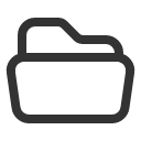 иконки folder open, открытая папка, folder, папка, open