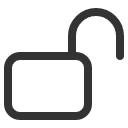 иконка lock open, открытый замок, lock, замок, open
