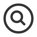 иконки magnifying glass circle, magnifying, glass, circle