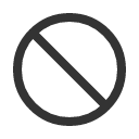иконки no symbol, no, symbol