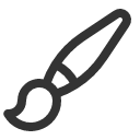 иконки paint brush, paint, brush, кисть