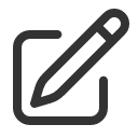 иконка pencil square, pencil, square