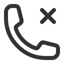 иконка phone x mark, phone, телефон, mark, маркер