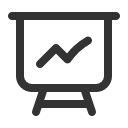 иконки presentation chart, presentation, презентация, chart, график