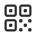 иконки qr code, сканер кода, qr, code, код