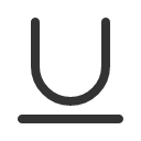 иконки underline