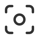иконка viewfinder circle, viewfinder, circle
