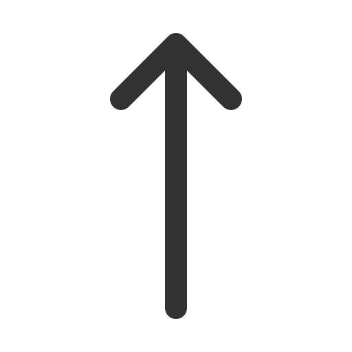 иконка arrow long up, arrow, стрелка, long, up, стрелка вверх,