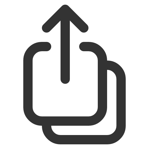 иконка arrow up on square stack, arrow, стрелка, up, стрелка вверх, on, вайфай, square,